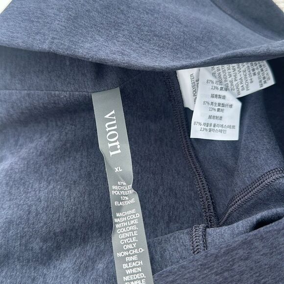 VUORI Clean Elevation Legging Dreamknit Move Leggings Midnight heather XL NWT - Picture 6 of 7